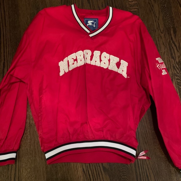 Vintage Nebraska Huskers Starter windbreaker - Picture 1 of 2